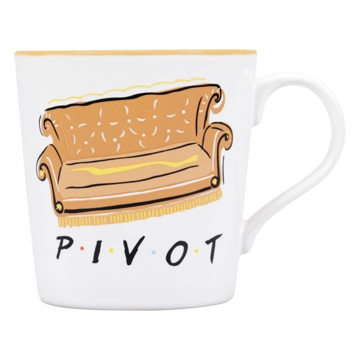Чаша за кафе - Приятели Pivot Couch - Elephant Bookstore