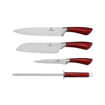 Set cutite 4 piese Metallic Line- Black-Burgundy Edition Berlinger Haus BH 2011 Set cutite 4 piese Metallic Line- Black-Burgundy Edition Berlinger Haus BH 2011