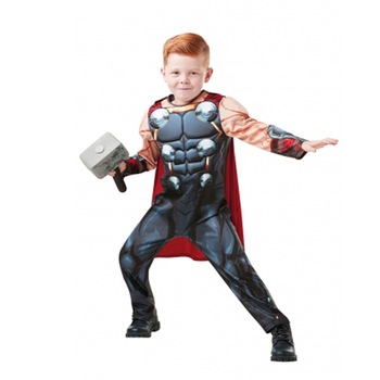 Costum cu muschi Thor, marimea XL, 9 - 10 ani, 140 cm Costum cu muschi Thor, marimea XL, 9 - 10 ani, 140 cm