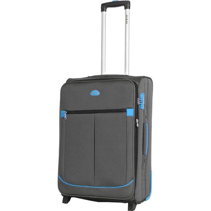 Troller Lamonza Dortmund, Gri/Albastru, 63x41x25 cm