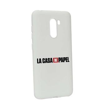 Husa de protectie La Casa de Papel pentru Xiaomi PocoPhone F1, rezistenta la uzura, anti-alunecare, din silicon Premium, W292 Husa de protectie La Casa de Papel pentru Xiaomi PocoPhone F1, rezistenta la uzura, anti-alunecare, din silicon Premium, W292