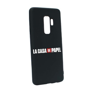 Husa de protectie La Casa de Papel pentru Samsung Galaxy S9 Plus, rezistenta la uzura, anti-alunecare, din silicon Premium, B292 Husa de protectie La Casa de Papel pentru Samsung Galaxy S9 Plus, rezistenta la uzura, anti-alunecare, din silicon Premium, B292
