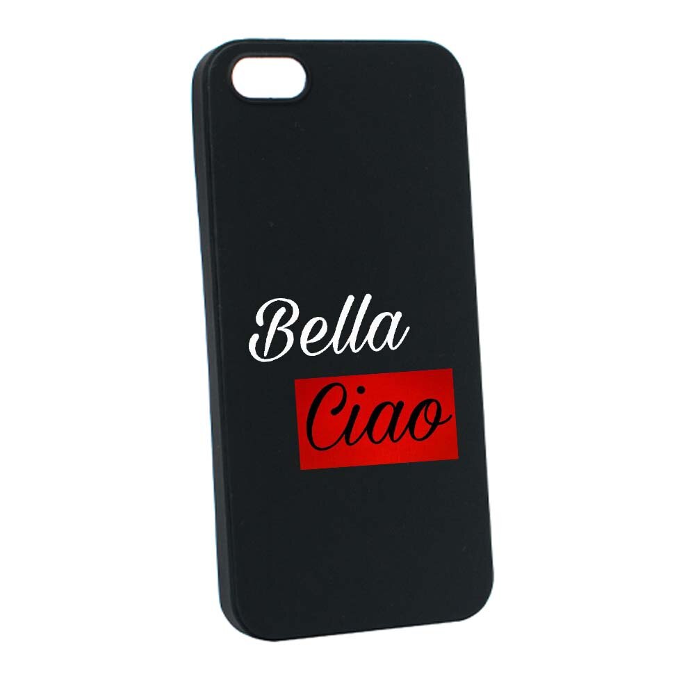 Husa de protectie La Casa de Papel pentru Apple iPhone SE / 5S / 5, rezistenta la uzura, anti-alunecare, din silicon Premium, B293