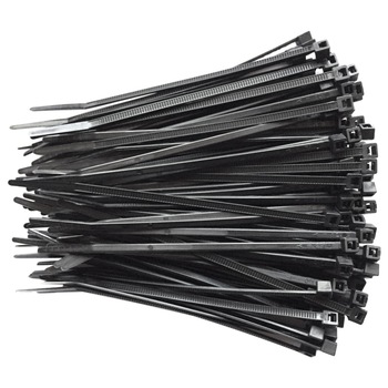 Set de 100 buc Soricei - Coliere de Plastic 200 mm x 2,5 mm, din Poliamida 6.6 (PA66), Intervisio, culoare negru Set de 100 buc Soricei - Coliere de Plastic 200 mm x 2,5 mm, din Poliamida 6.6 (PA66), Intervisio, culoare negru