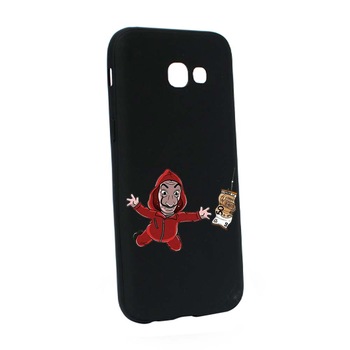 Husa de protectie La Casa de Papel pentru Samsung Galaxy A5 2017, rezistenta la uzura, anti-alunecare, din silicon Premium, B294 Husa de protectie La Casa de Papel pentru Samsung Galaxy A5 2017, rezistenta la uzura, anti-alunecare, din silicon Premium, B294