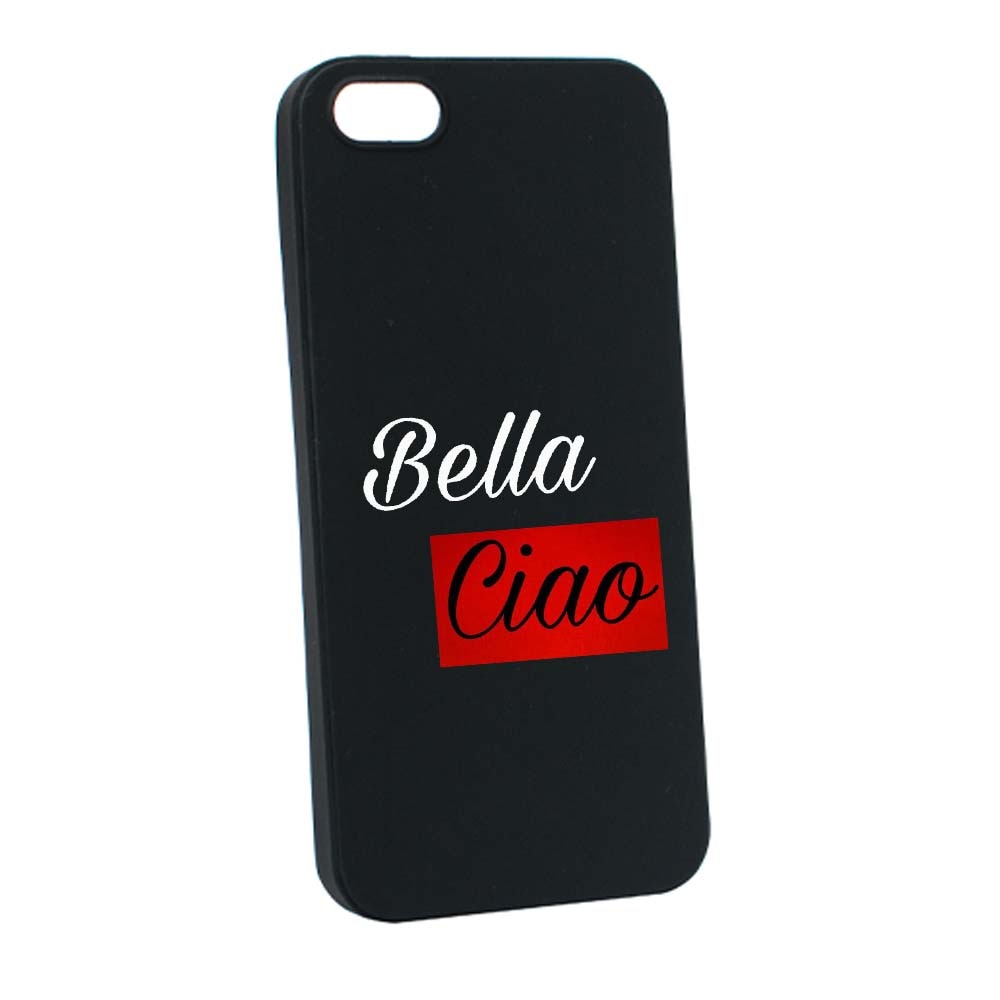 Husa de protectie La Casa de Papel pentru Apple iPhone SE / 5S / 5, rezistenta la uzura, anti-alunecare, din silicon Premium, B294