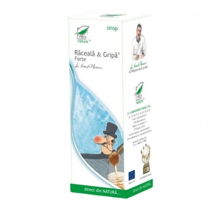 Sirop Raceala Gripa Forte 100ml Pro Natura Emag Ro