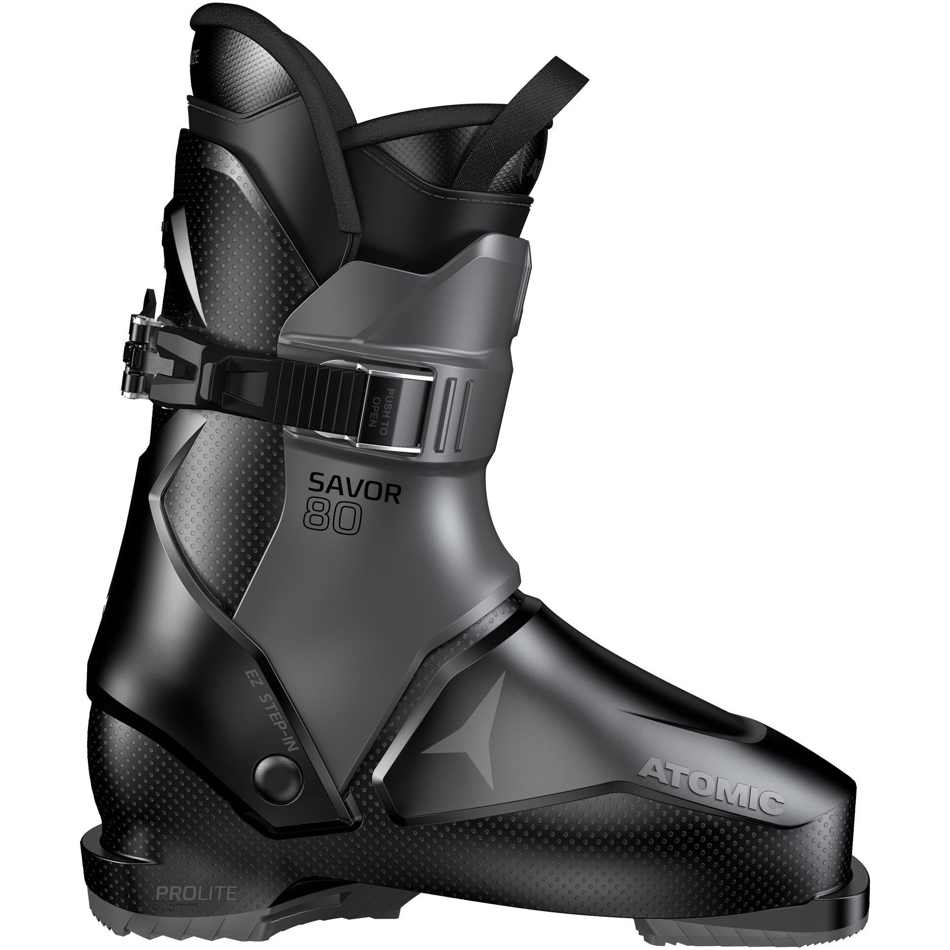 Clapari ski Atomic Savor 80, Black/Anthracite, negru/gri antracit, 31, 31.5