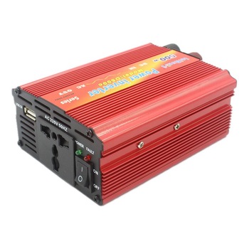 Invertor Tensiune Auto Lairun, DC input Voltaj 24V, AC Output voltaj 220V Ac, Putere de Varf si continua 500W, Design Compact, 10Amps Invertor Tensiune Auto Lairun, DC input Voltaj 24V, AC Output voltaj 220V Ac, Putere de Varf si continua 500W, Design Compact, 10Amps