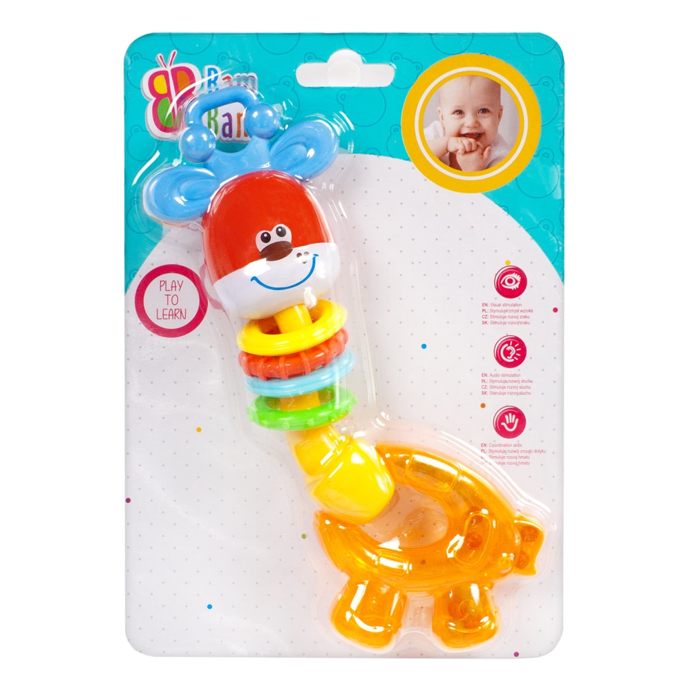 Jucarie Dentitie BamBam Girafa Vesela