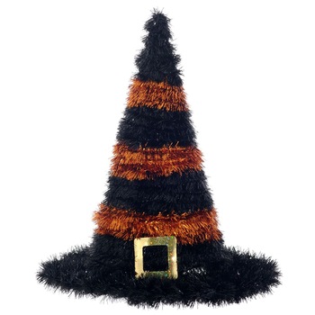 Palarie Vrajitoare decorativa pentru Halloween, 33 cm, ATS Palarie Vrajitoare decorativa pentru Halloween, 33 cm, ATS