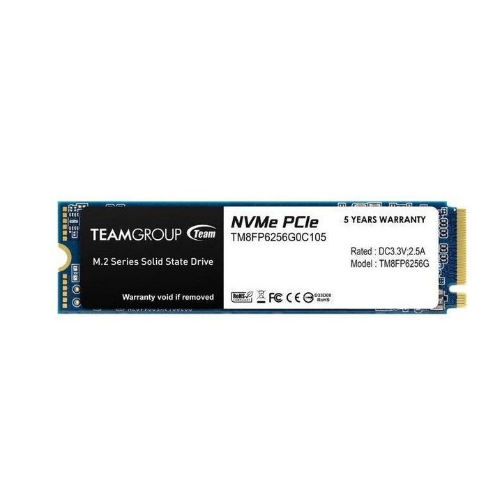 SSD Team Group MP33, M.2 2280 256GB PCI-e 3.0 x4 NVMe