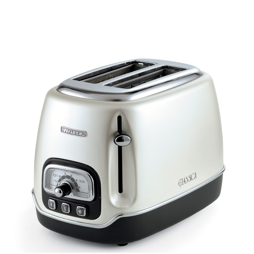 Prajitor de paine Ariete Classic, 0158 Perla, 810 W, 2 Felii