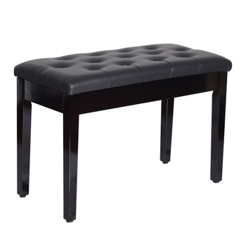 Scaun pentru pian, Homcom, compartiment depozitare, Negru, 76 × 36 × 50cm Scaun pentru pian, Homcom, compartiment depozitare, Negru, 76 × 36 × 50cm