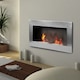 Камина с биоетанол Homcom Silver, 110x54x14 см, Инокс