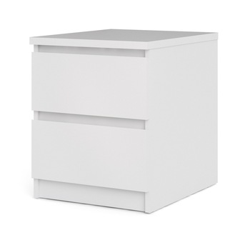 Noptiera Naia 2 sertare Alb Lucios, Tvilum Noptiera Naia 2 sertare Alb Lucios, Tvilum