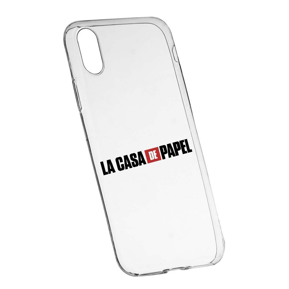 Husa de protectie La Casa de Papel pentru Apple iPhone XS Max, rezistenta la uzura, anti-alunecare, din silicon Premium, 292