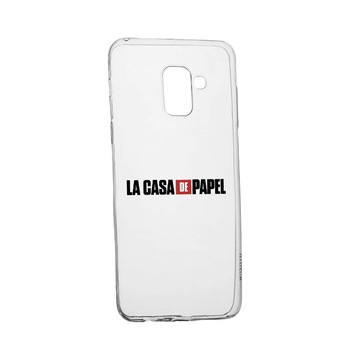 Husa de protectie La Casa de Papel pentru Samsung Galaxy A8 2018 Plus, rezistenta la uzura, anti-alunecare, din silicon Premium, 292 Husa de protectie La Casa de Papel pentru Samsung Galaxy A8 2018 Plus, rezistenta la uzura, anti-alunecare, din silicon Premium, 292