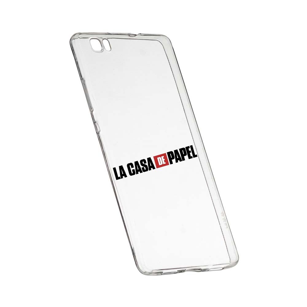 Husa de protectie La Casa de Papel pentru Huawei P8 Lite, rezistenta la uzura, anti-alunecare, din silicon Premium, 292