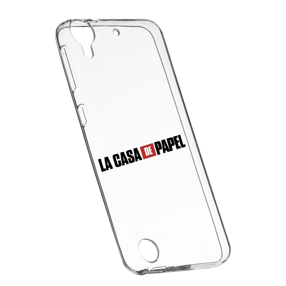 Husa de protectie La Casa de Papel pentru HTC Desire 825/10 Lifestyle, rezistenta la uzura, anti-alunecare, din silicon Premium, 292