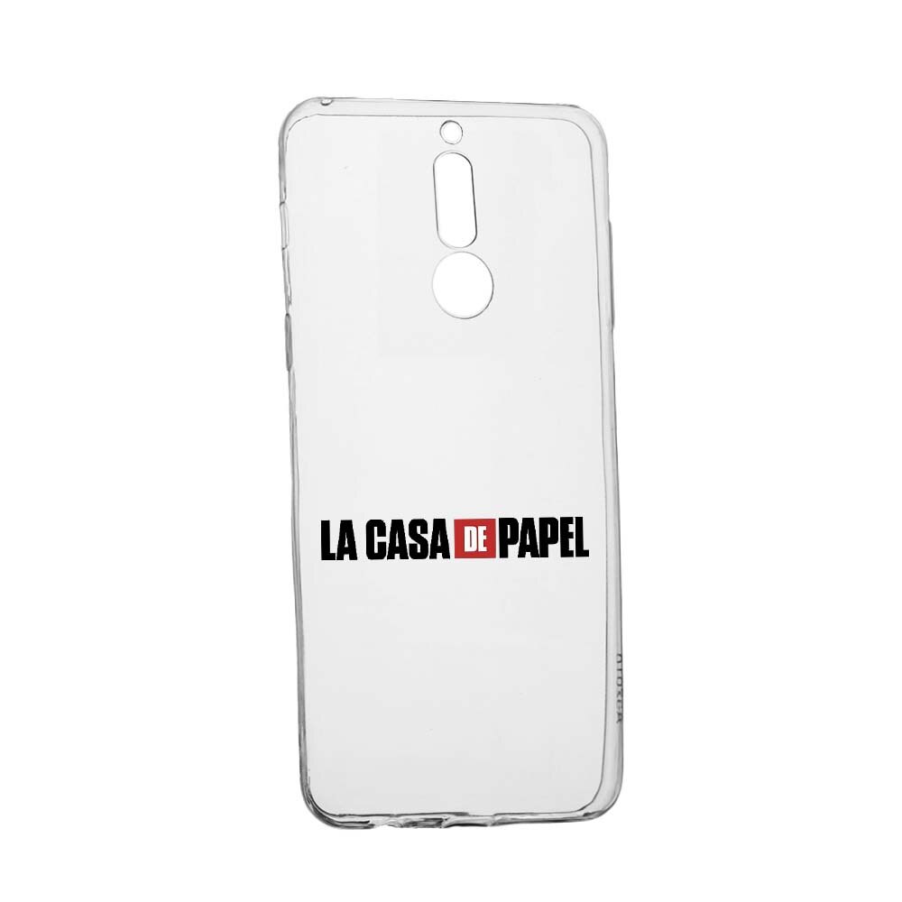 Husa de protectie La Casa de Papel pentru LG K40/K12 Plus, rezistenta la uzura, anti-alunecare, din silicon Premium, 292