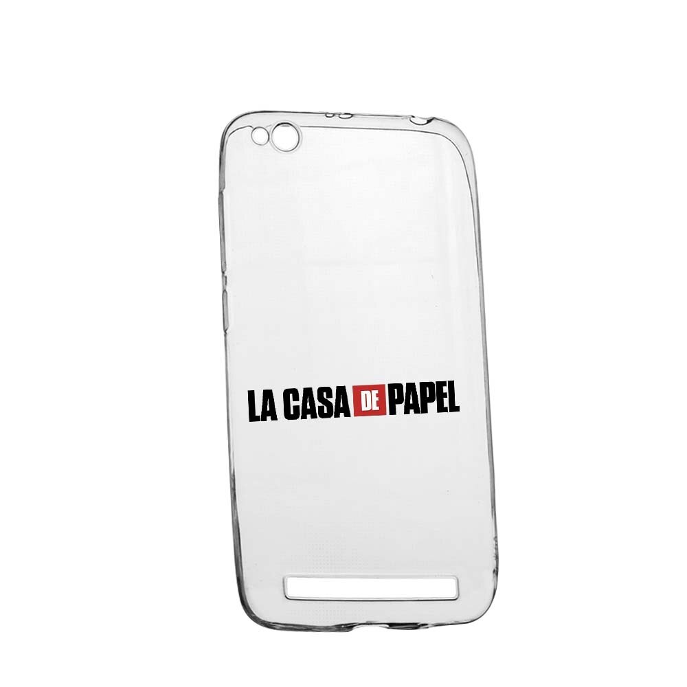 Husa de protectie La Casa de Papel pentru Xiaomi Redmi 4A, rezistenta la uzura, anti-alunecare, din silicon Premium, 292