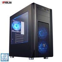 Serioux Powered by ASUS Gaming asztali számítógép Intel® Core™ i7-9700 processzorral, max. 4.70GHz, 16GB DDR4, 2TB HDD, 512GB SSD M.2 PCIe, GeForce® GTX 1660 6GB GDDR5