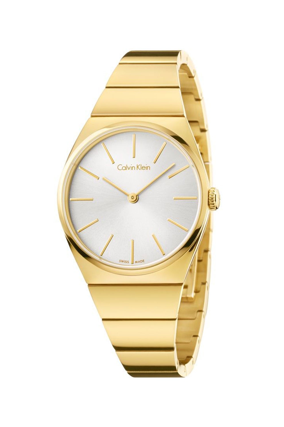 Calvin Klein, Ceas quartz din otel inoxidabil, Auriu