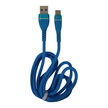 Cablu de incarcare si date, USB Tip-C, 1m, 5A, USB 3.0, Albastru Cablu de incarcare si date, USB Tip-C, 1m, 5A, USB 3.0, Albastru