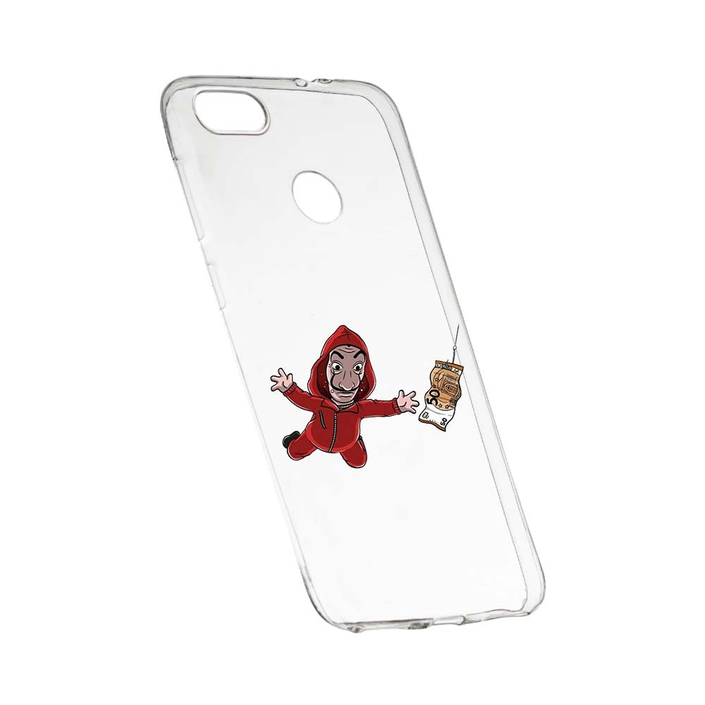 Husa de protectie La Casa de Papel pentru Huawei P9 Lite Mini / Y6 pro 2017, rezistenta la uzura, anti-alunecare, din silicon Premium, 294