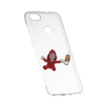 Husa de protectie La Casa de Papel pentru Huawei Honor 8 Pro, rezistenta la uzura, anti-alunecare, din silicon Premium, 294 Husa de protectie La Casa de Papel pentru Huawei Honor 8 Pro, rezistenta la uzura, anti-alunecare, din silicon Premium, 294