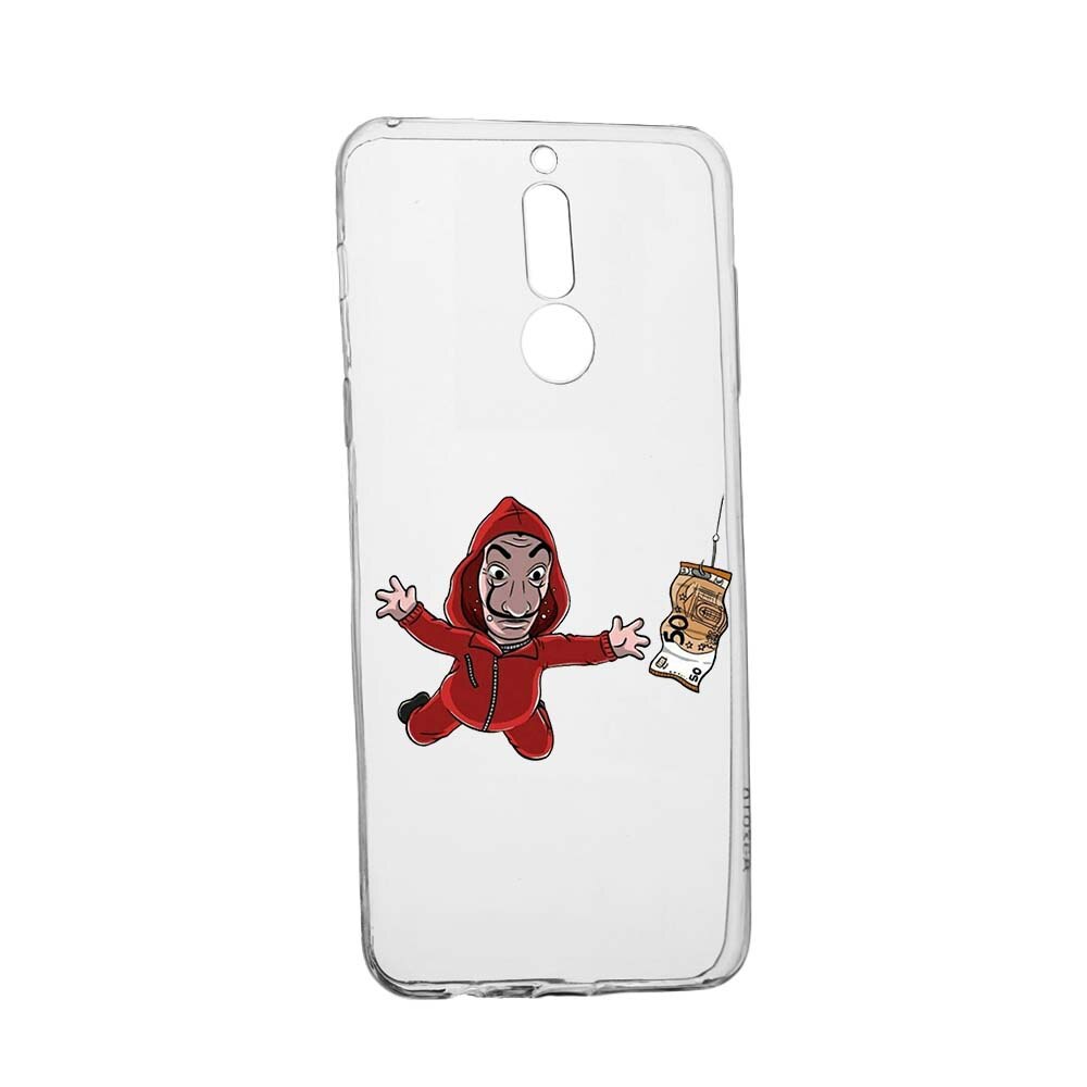 Husa de protectie La Casa de Papel pentru LG K40/K12 Plus, rezistenta la uzura, anti-alunecare, din silicon Premium, 294