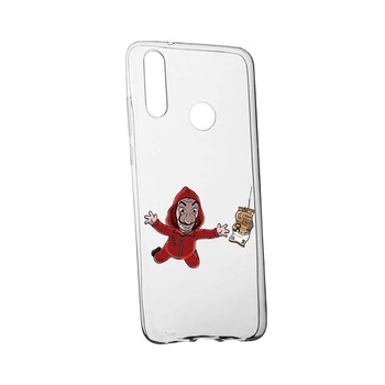 Husa de protectie La Casa de Papel pentru Huawei Honor 20 Lite/ Honor 10i, rezistenta la uzura, anti-alunecare, din silicon Premium, 294 Husa de protectie La Casa de Papel pentru Huawei Honor 20 Lite/ Honor 10i, rezistenta la uzura, anti-alunecare, din silicon Premium, 294