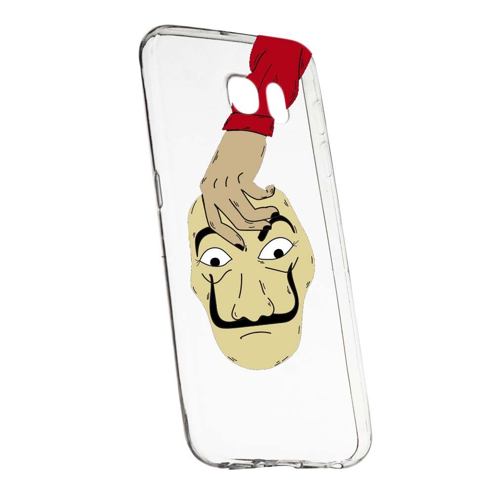 Husa de protectie La Casa de Papel pentru Samsung Galaxy S7, rezistenta la uzura, anti-alunecare, din silicon Premium, 295