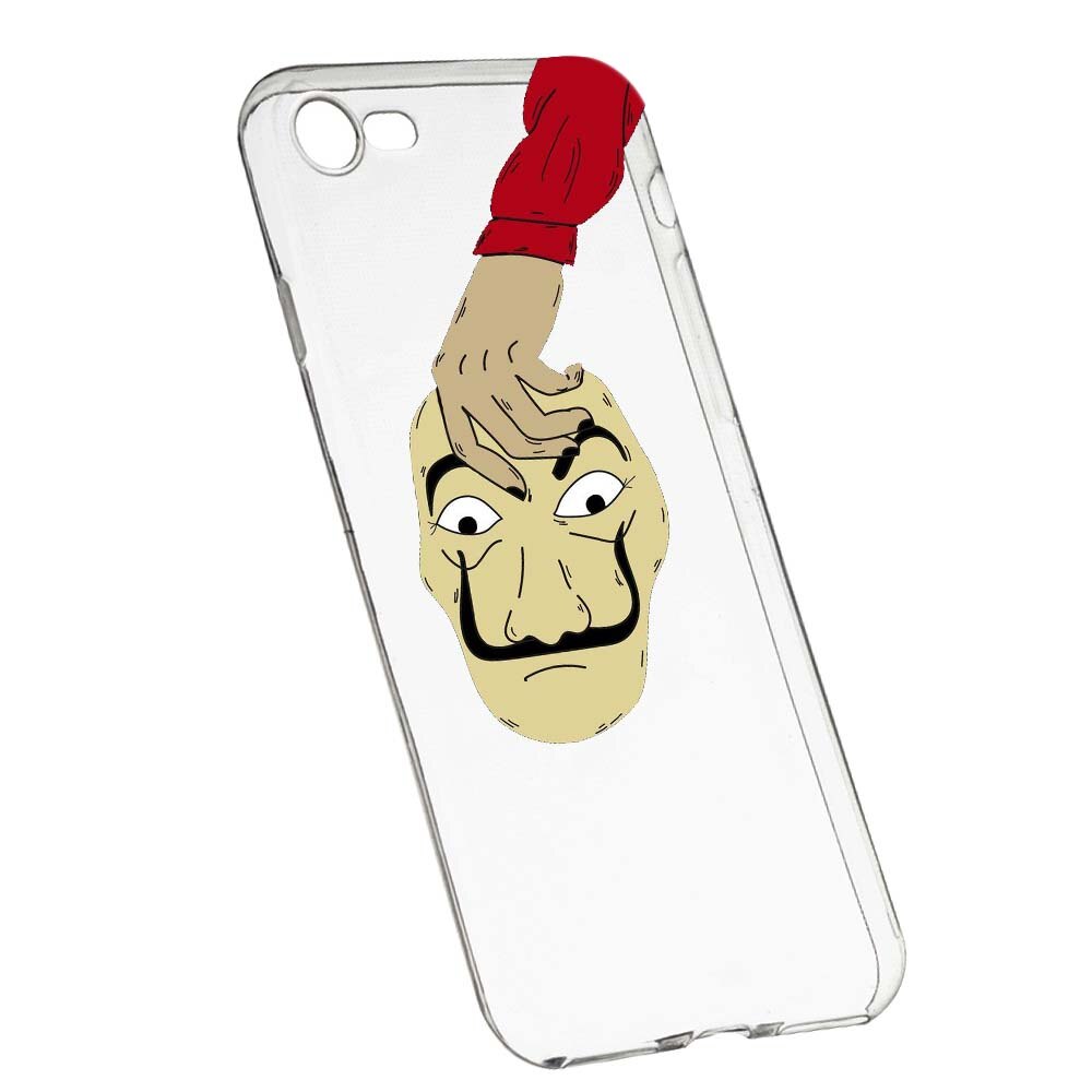 Husa de protectie La Casa de Papel pentru Apple iPhone 6/6S, rezistenta la uzura, anti-alunecare, din silicon Premium, 295