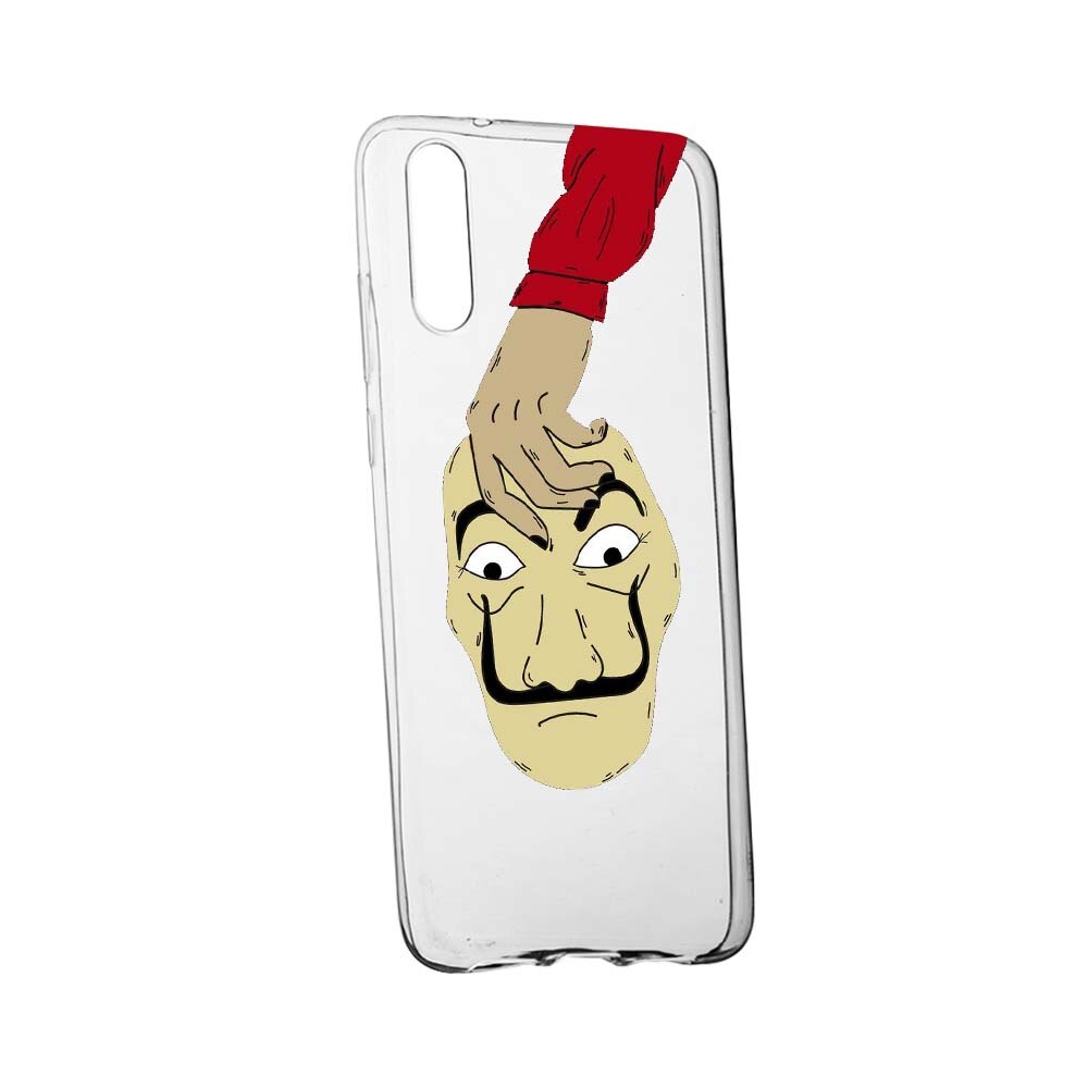 Husa de protectie La Casa de Papel pentru Samsung Galaxy A10, rezistenta la uzura, anti-alunecare, din silicon Premium, 295