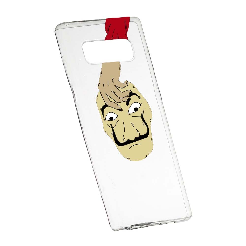 Husa de protectie La Casa de Papel pentru Samsung Galaxy Note 8, rezistenta la uzura, anti-alunecare, din silicon Premium, 295