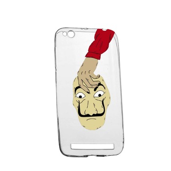 Husa de protectie La Casa de Papel pentru Xiaomi Redmi 5A, rezistenta la uzura, anti-alunecare, din silicon Premium, 295 Husa de protectie La Casa de Papel pentru Xiaomi Redmi 5A, rezistenta la uzura, anti-alunecare, din silicon Premium, 295