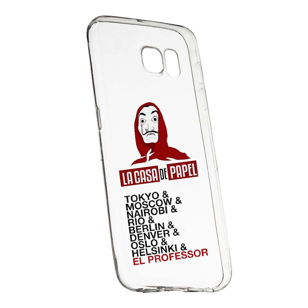 Husa de protectie La Casa de Papel pentru HTC U Ultra, rezistenta la uzura, anti-alunecare, din silicon Premium, 296