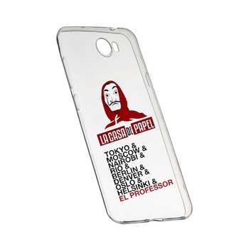 Husa de protectie La Casa de Papel pentru Huawei Y7 /Enjoy 7 Plus /Nova Lite Plus 2017, rezistenta la uzura, anti-alunecare, din silicon Premium, 296 Husa de protectie La Casa de Papel pentru Huawei Y7 /Enjoy 7 Plus /Nova Lite Plus 2017, rezistenta la uzura, anti-alunecare, din silicon Premium, 296