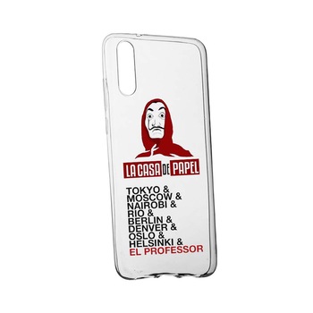 Husa de protectie La Casa de Papel pentru Samsung Galaxy A10, rezistenta la uzura, anti-alunecare, din silicon Premium, 296 Husa de protectie La Casa de Papel pentru Samsung Galaxy A10, rezistenta la uzura, anti-alunecare, din silicon Premium, 296