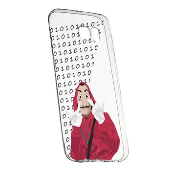 Husa de protectie La Casa de Papel pentru HTC U Ultra, rezistenta la uzura, anti-alunecare, din silicon Premium, 297 Husa de protectie La Casa de Papel pentru HTC U Ultra, rezistenta la uzura, anti-alunecare, din silicon Premium, 297