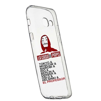 Husa de protectie La Casa de Papel pentru Samsung Galaxy J4 Plus 2018, rezistenta la uzura, anti-alunecare, din silicon Premium, 296 Husa de protectie La Casa de Papel pentru Samsung Galaxy J4 Plus 2018, rezistenta la uzura, anti-alunecare, din silicon Premium, 296