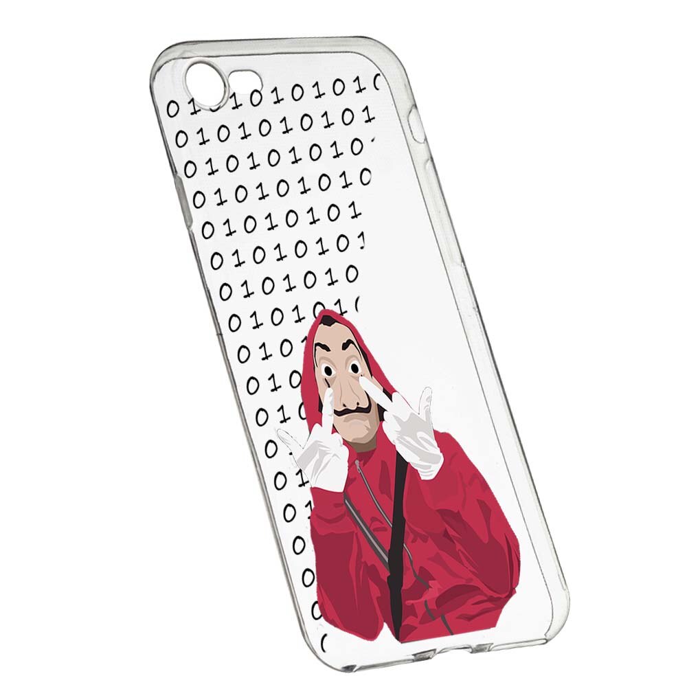 Husa de protectie La Casa de Papel pentru HTC Desire 12, rezistenta la uzura, anti-alunecare, din silicon Premium, 297