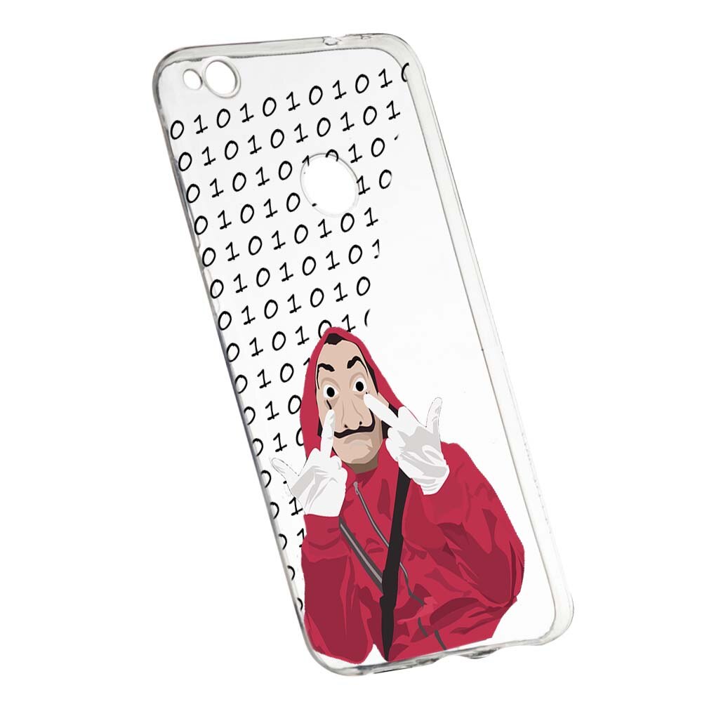 Husa de protectie La Casa de Papel pentru Huawei P9 Lite 2017/P8, rezistenta la uzura, anti-alunecare, din silicon Premium, 297