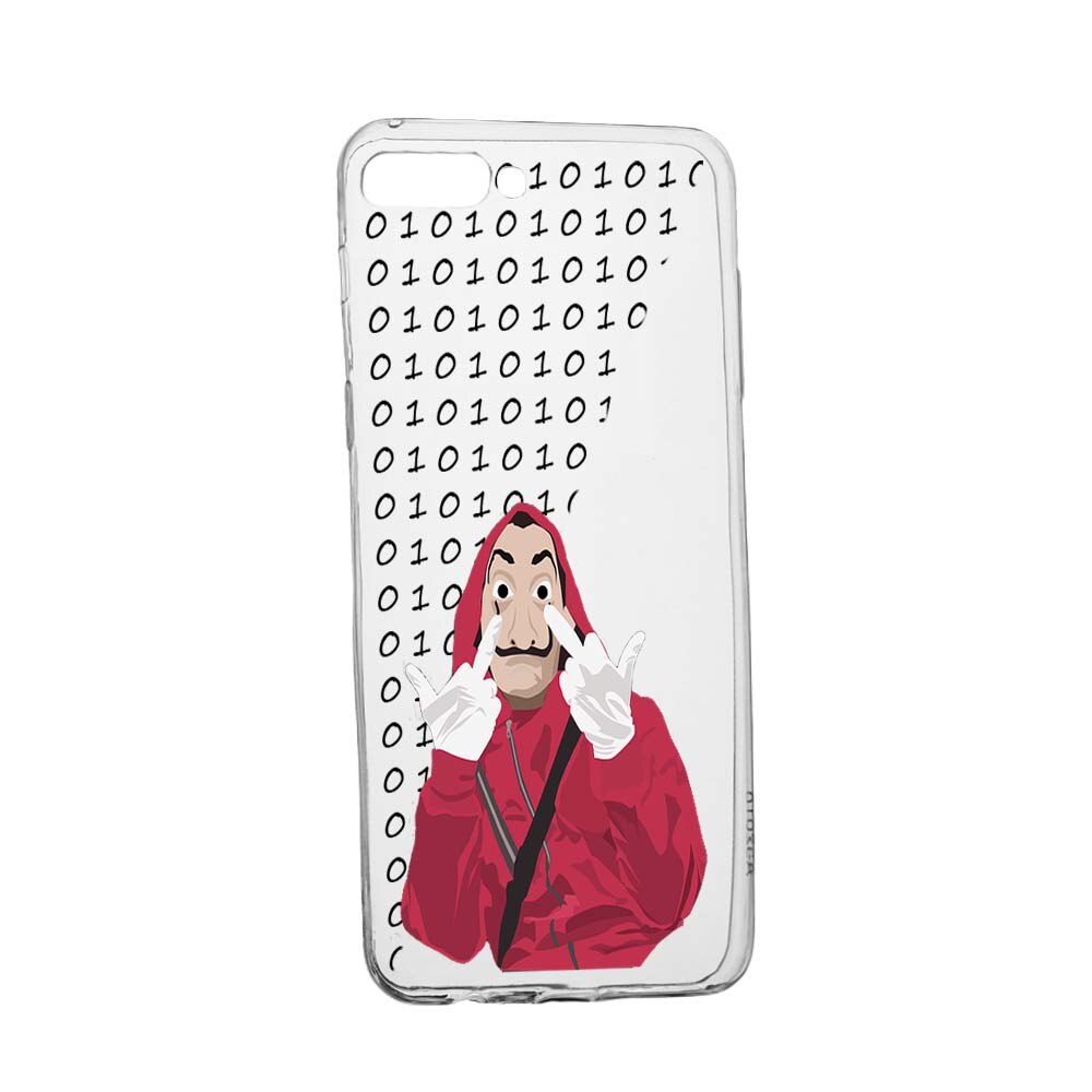 Husa de protectie La Casa de Papel pentru LG K9, rezistenta la uzura, anti-alunecare, din silicon Premium, 297