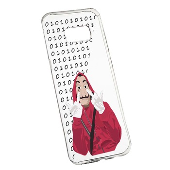 Husa de protectie La Casa de Papel pentru Samsung Galaxy S8 Plus, rezistenta la uzura, anti-alunecare, din silicon Premium, 297 Husa de protectie La Casa de Papel pentru Samsung Galaxy S8 Plus, rezistenta la uzura, anti-alunecare, din silicon Premium, 297