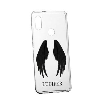 Husa de protectie Lucifer pentru Xiaomi Mi8, rezistenta la uzura, anti-alunecare, din silicon Premium, 298 Husa de protectie Lucifer pentru Xiaomi Mi8, rezistenta la uzura, anti-alunecare, din silicon Premium, 298