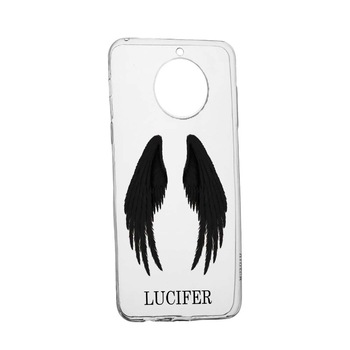 Husa de protectie Lucifer pentru Motorola Moto G7 Power, rezistenta la uzura, anti-alunecare, din silicon Premium, 298 Husa de protectie Lucifer pentru Motorola Moto G7 Power, rezistenta la uzura, anti-alunecare, din silicon Premium, 298