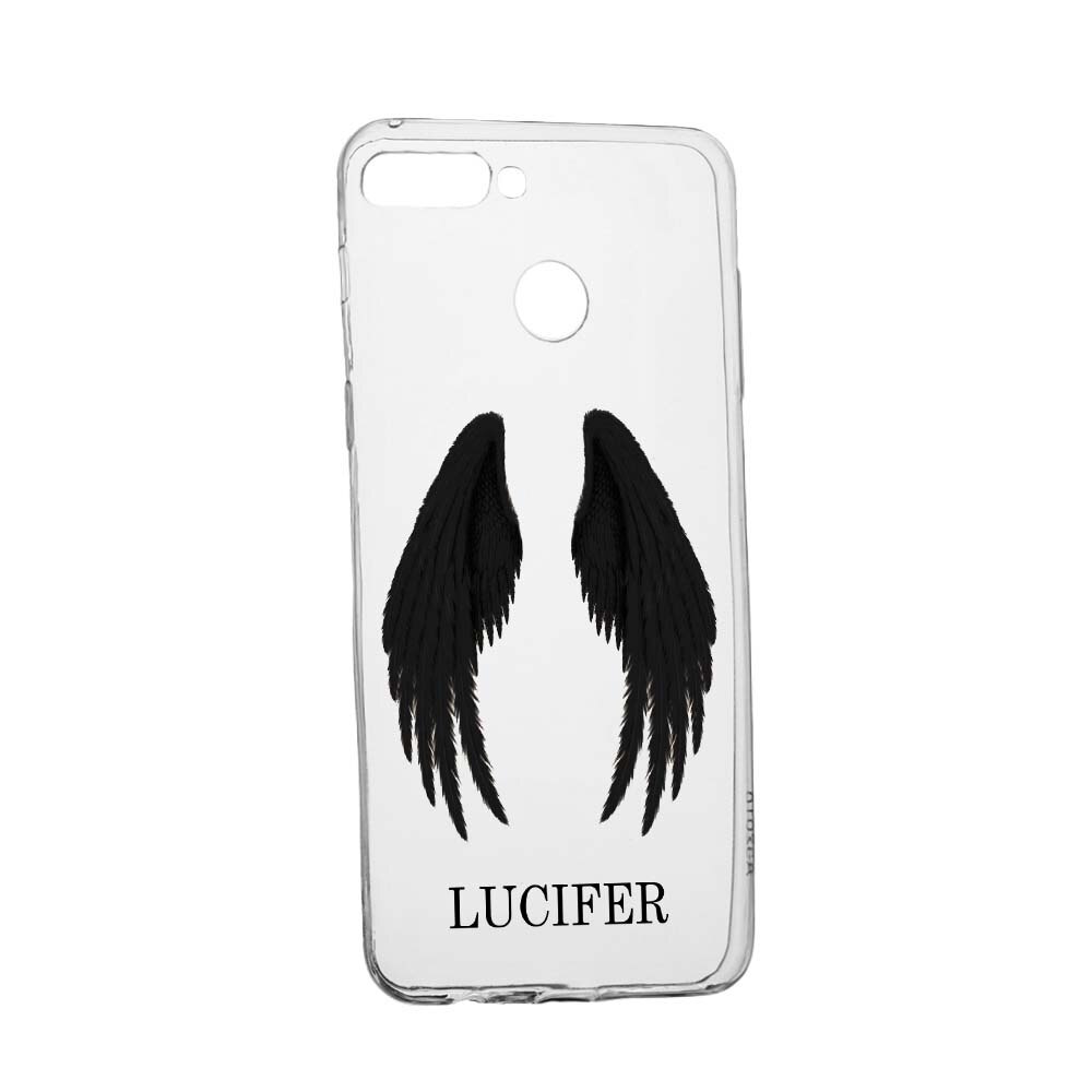 Husa de protectie Lucifer pentru Oppo A7/ AX7, rezistenta la uzura, anti-alunecare, din silicon Premium, 298